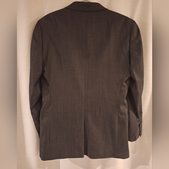 Calvin Klein Dark Grey Blazer - Men's 42L Slim Fit 100% Wool EUC - Picture 5 of 5